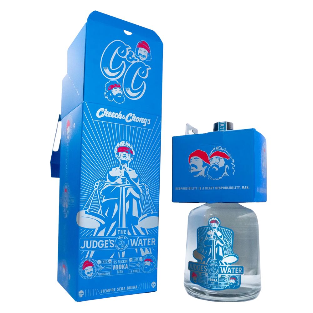 Cheech & Chong's 2nd Edition The Judge's Water Vodka 750ml
