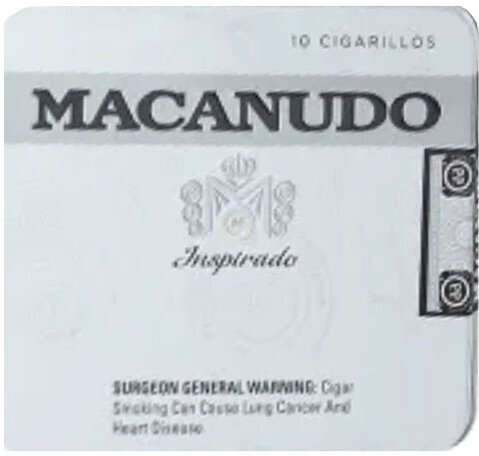 Macanudo Inspirado White Cigarillo 10-Pack