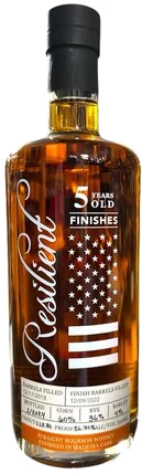 Resilient 5 Year Old Madeira Cask Finish Straight Bourbon Whisky 750ml