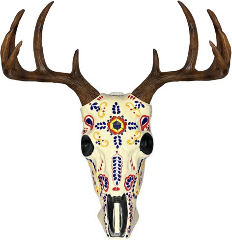 Azulejos Trophy Head Antlers Anejo Tequila "White" 750ml