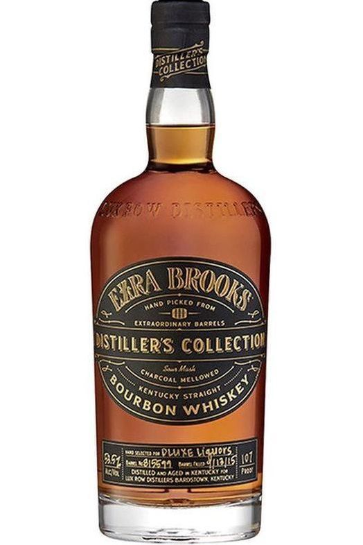 Ezra Brooks Single Barrel SoCal Wine & Spirits Store Pick 120 Proof Cask Strength Straight Bourbon Whiskey