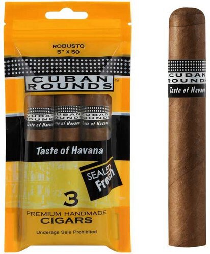 Cuban Rounds Robusto 3-Pack