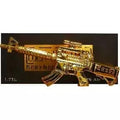 Lock And Load Bourbon Whiskey Gold Rifle Set 1.75Lt