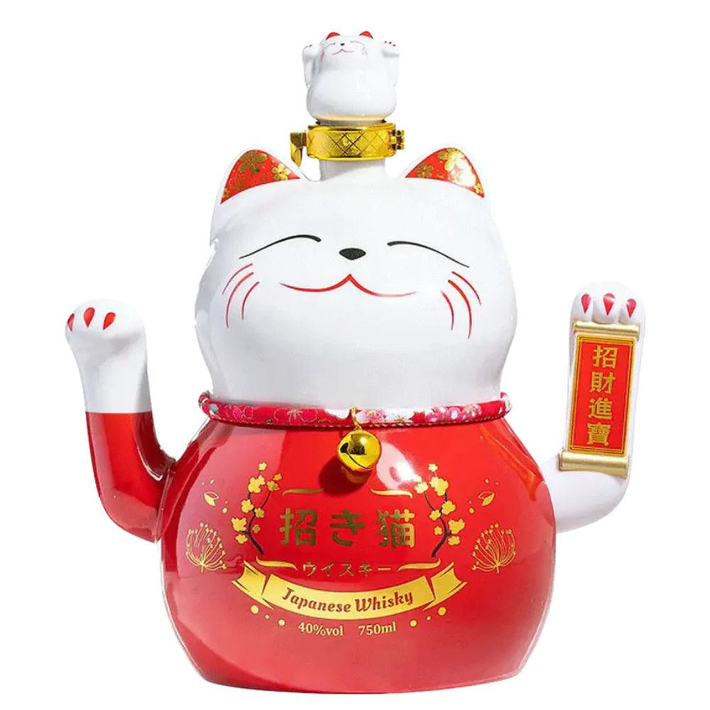 Lucky Cat Maneki-Neko Japanese Whisky 750ml