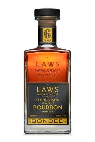 A.D. Laws Four Grain 6 Year Old Batch 4 Bottled In Bond Straight Bourbon Whiskey 750ml