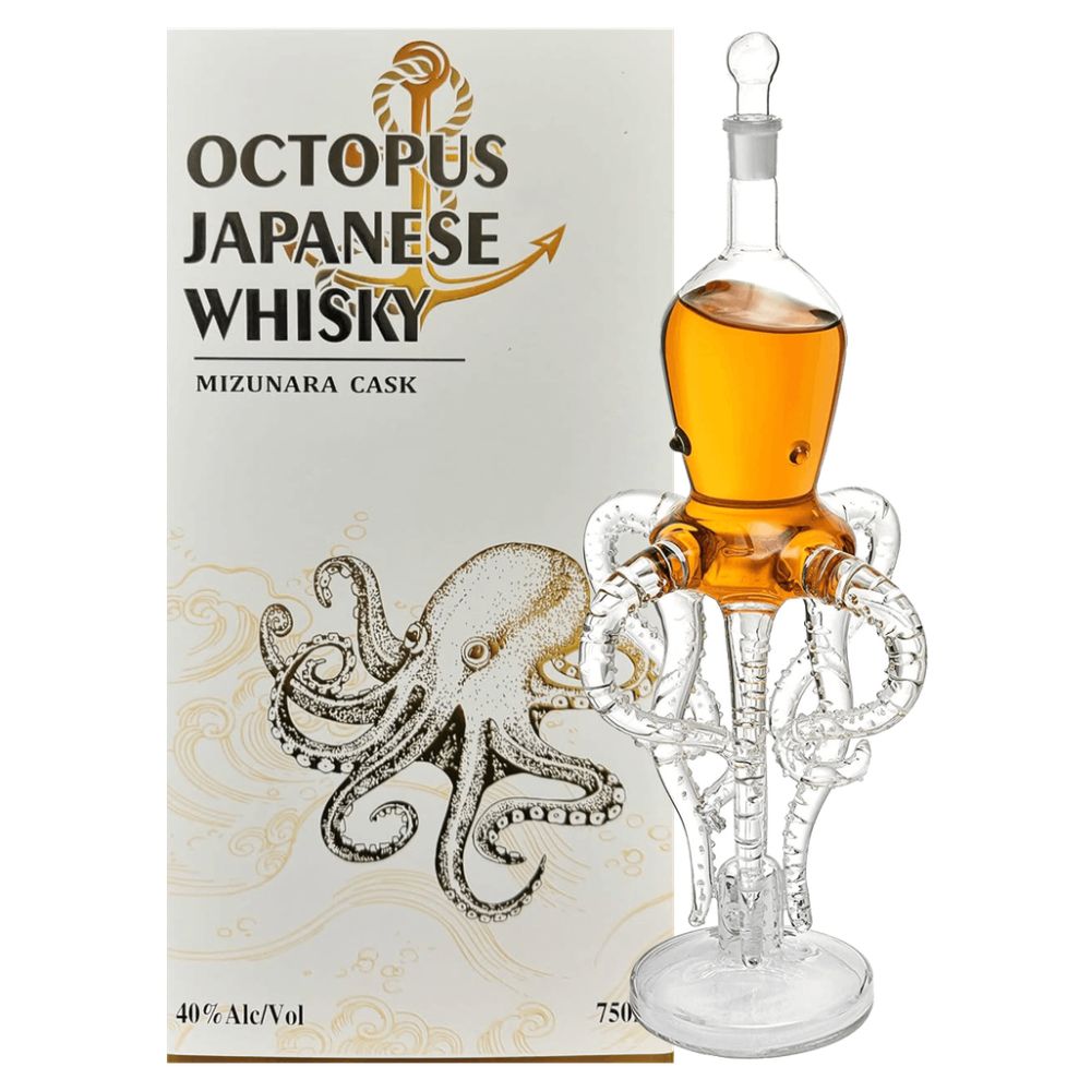 Octopus Mizunara Cask Japanese Whisky 750ml
