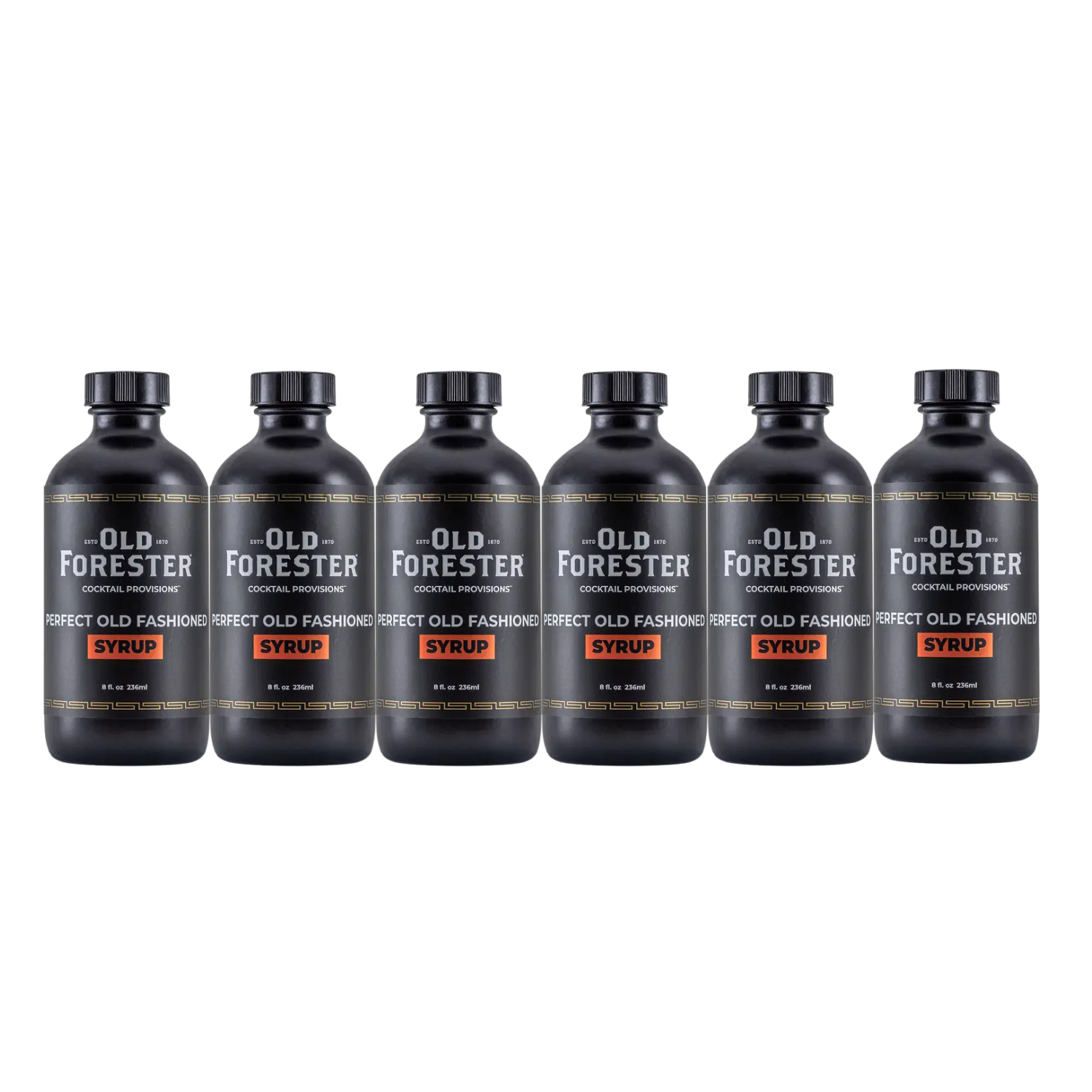 Old Forester Gold Rush Syrup 8-Oz- 6-Pack