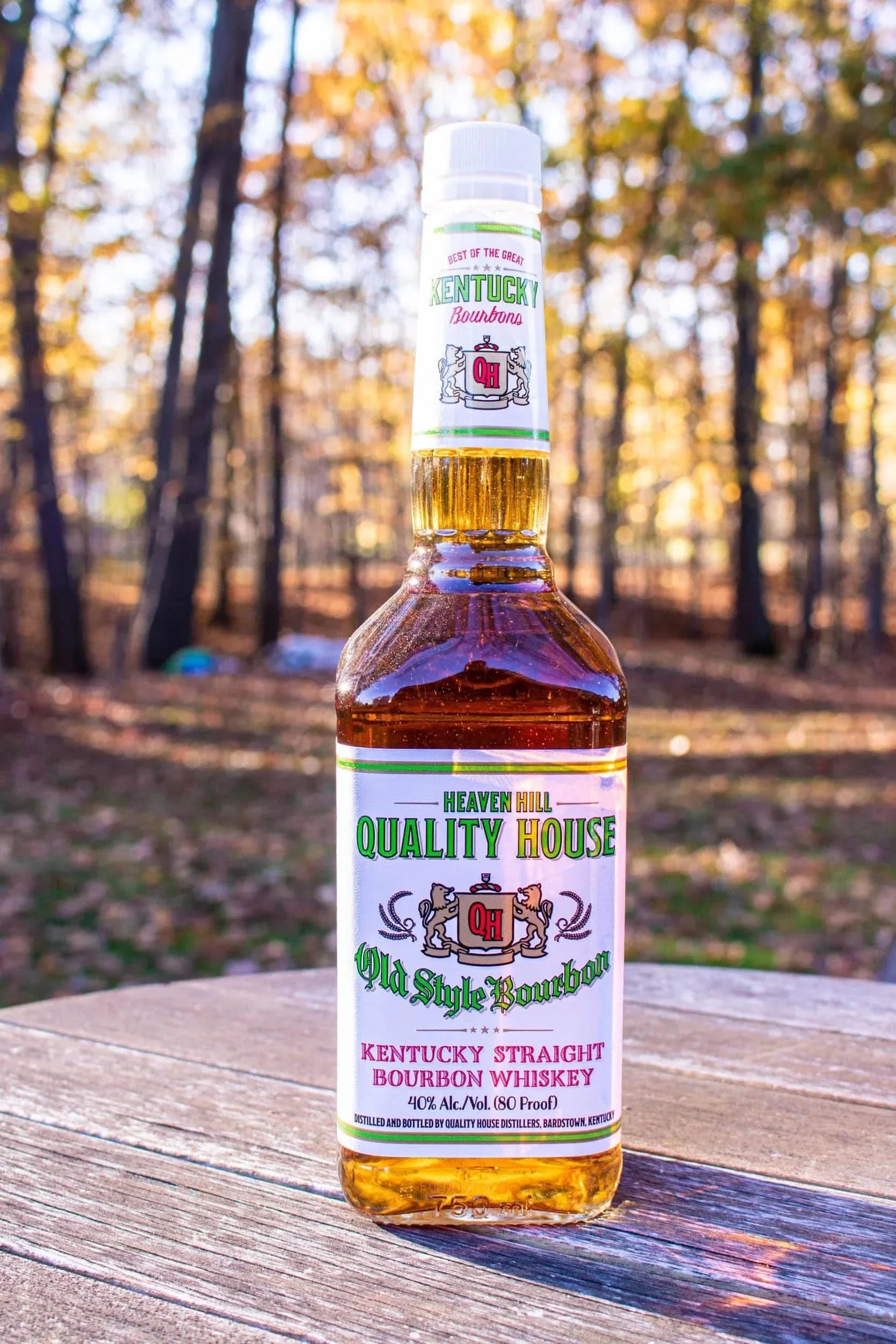 Heaven Hill Quality House Old Style Kentucky Straight Bourbon Whiskey 750ml