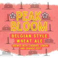 Red Bear Brewing Peak Bloom Belgian Style Wheat Ale Beer 16-Oz Can 4-Pack