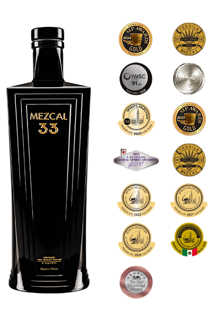 Mezcal 33 Espadin Reposado 750ml