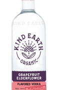 Kind Earth Authentic Organic Grapefruit Elderflowe Vodka 750ml