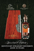 World Whiskey Society Ducks Unlimited Limited Edition 10 Year Old Straight Bourbon Whiskey 750ml