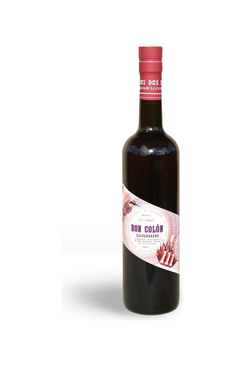 Ron Colon Salvadoreno Coffee Infused 111 Proof Rum 750ml