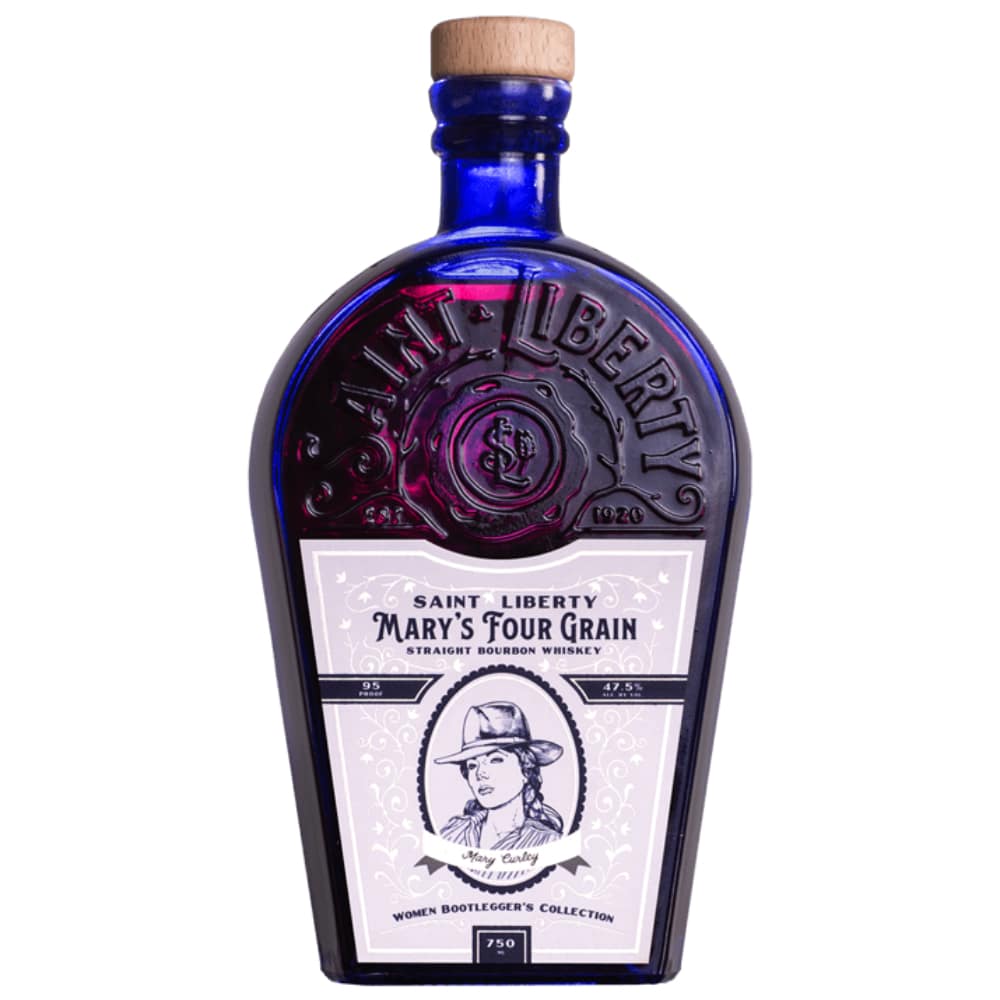 St. Liberty Mary's Four Grain Straight Bourbon Whiskey 750ml