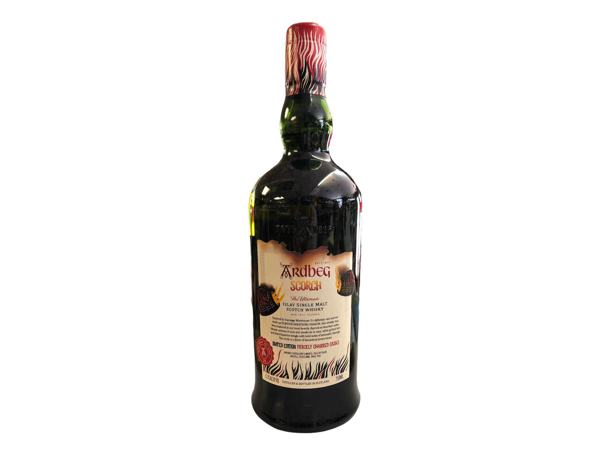 Ardbeg Scorch Single Malt Scotch Whisky 750ml