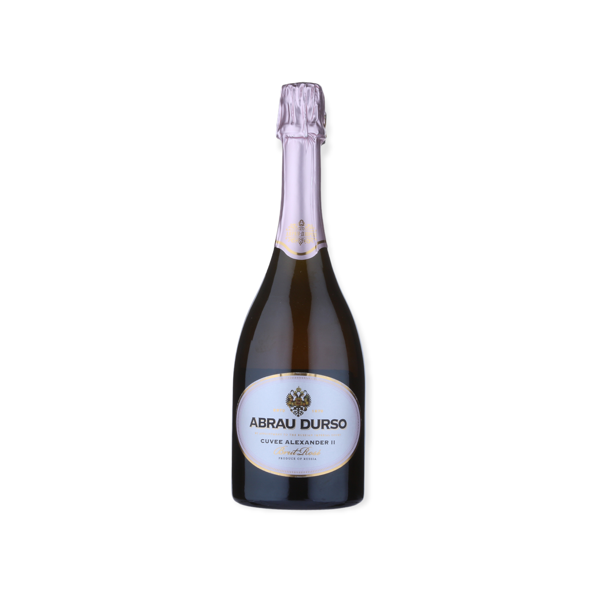 Abrau Durso Cuvee Alexander II Rose Brut 750ml