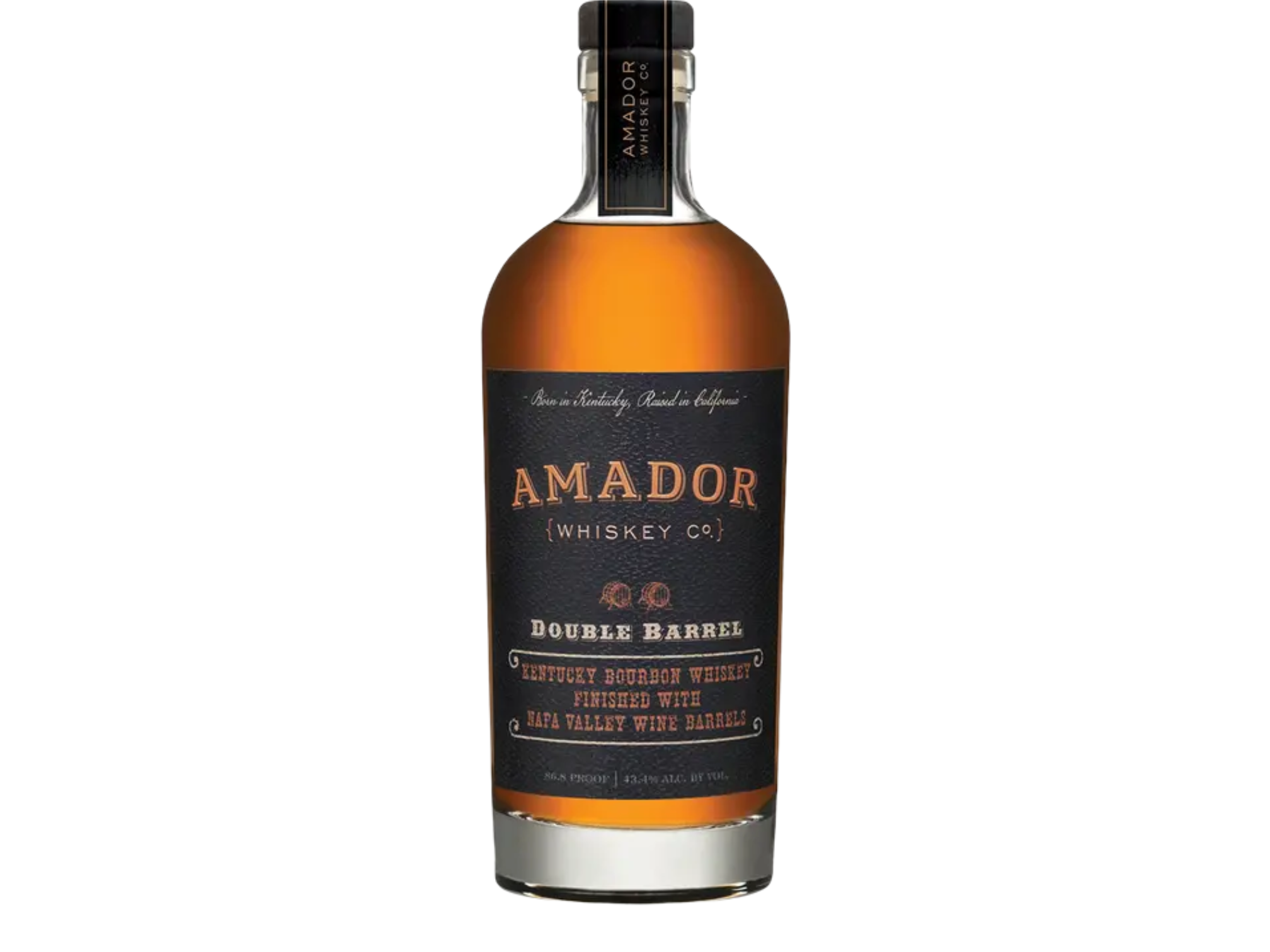 Amador Double Barrel Chardonnay Cask Finish Kentucky Bourbon Whiskey 750ml