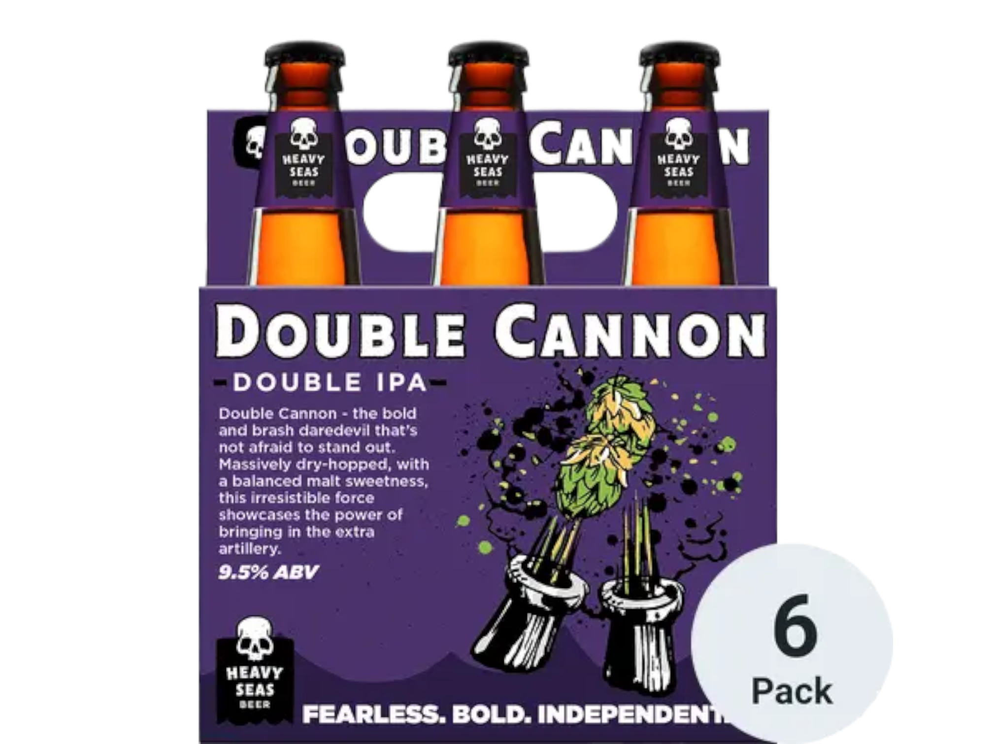Heavy Seas Loose Canon American India Pale Ale Beer 12-Oz Bottle 6-Pack