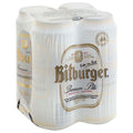 Bitburger Premium Pils Lager Beer 16.9Oz Can 4-Pack