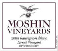 Moshin Vineyards Larrick Vineyard Sauvignon Blanc
