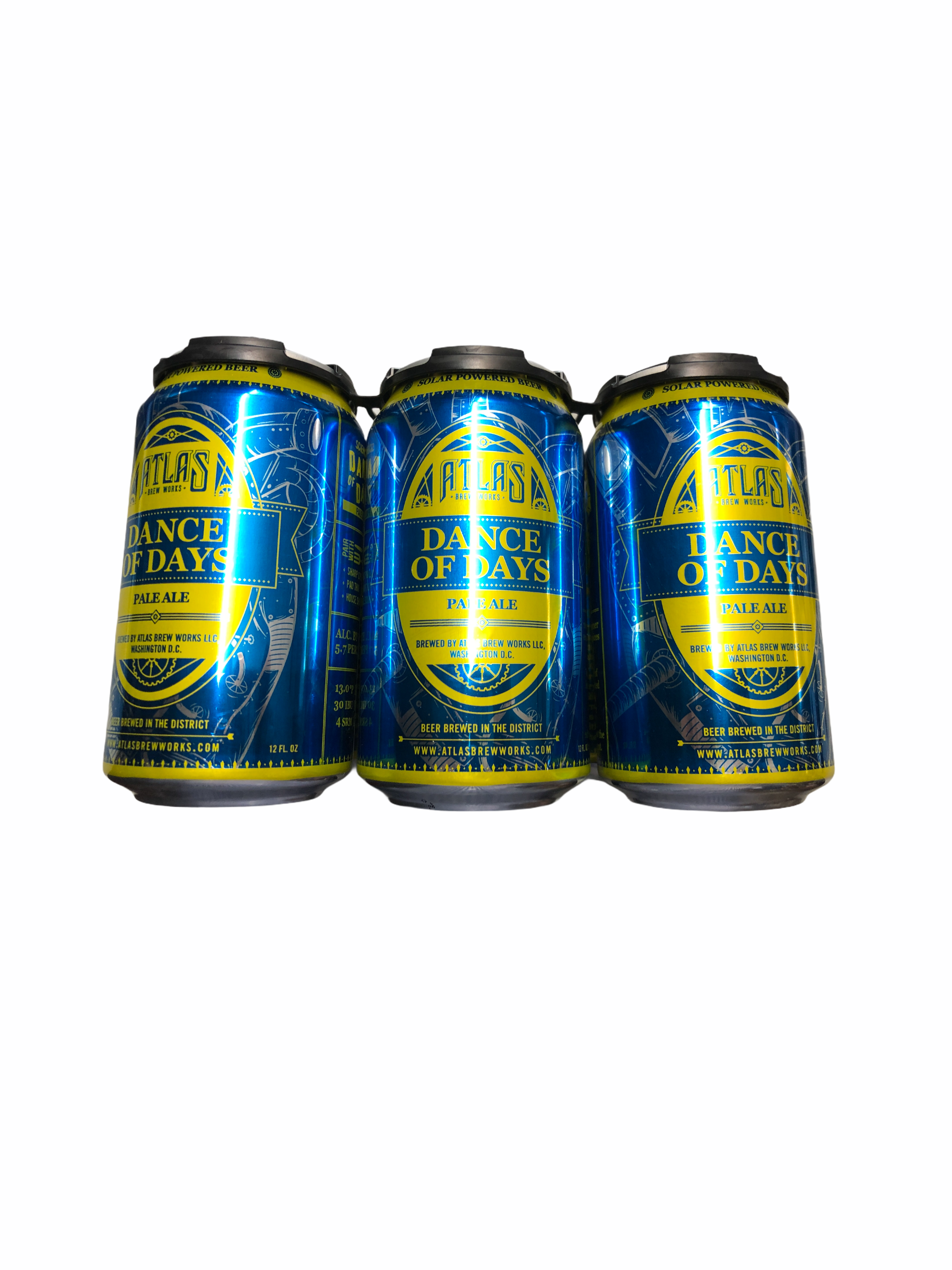 Atlas Brew Works Dance of Days Citra Mosaic Pale Ale Beer 12-Oz Can 6-Pack