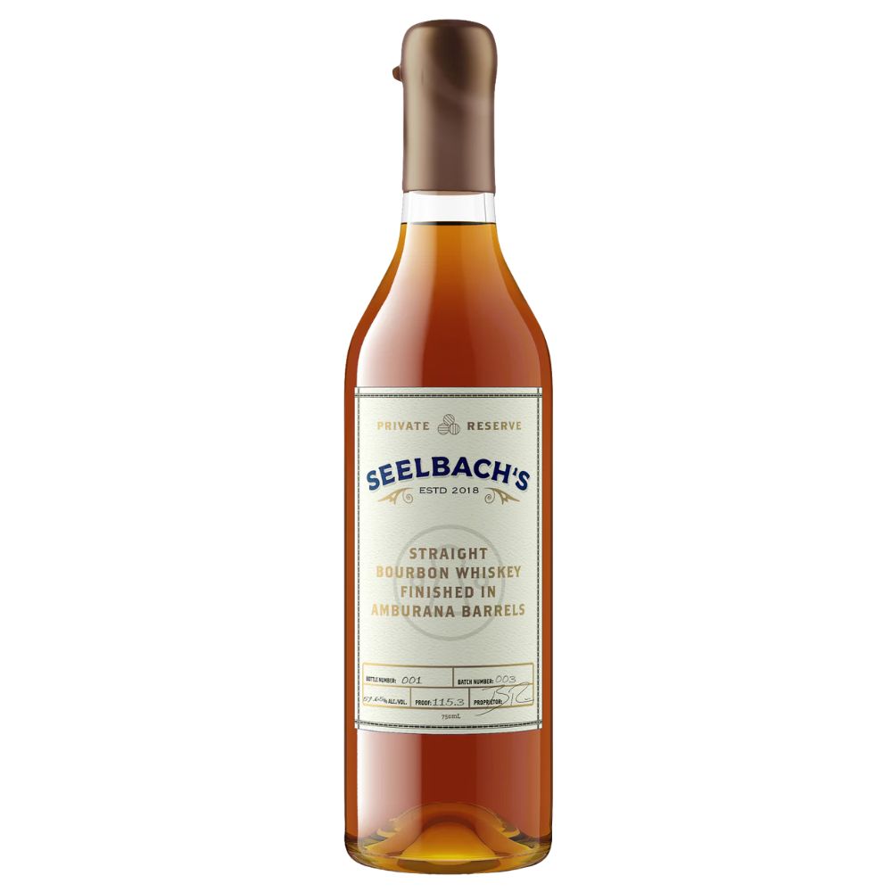 Seelbach's Private Reserve Amburana Barrel Straight Bourbon Whiskey 750ml