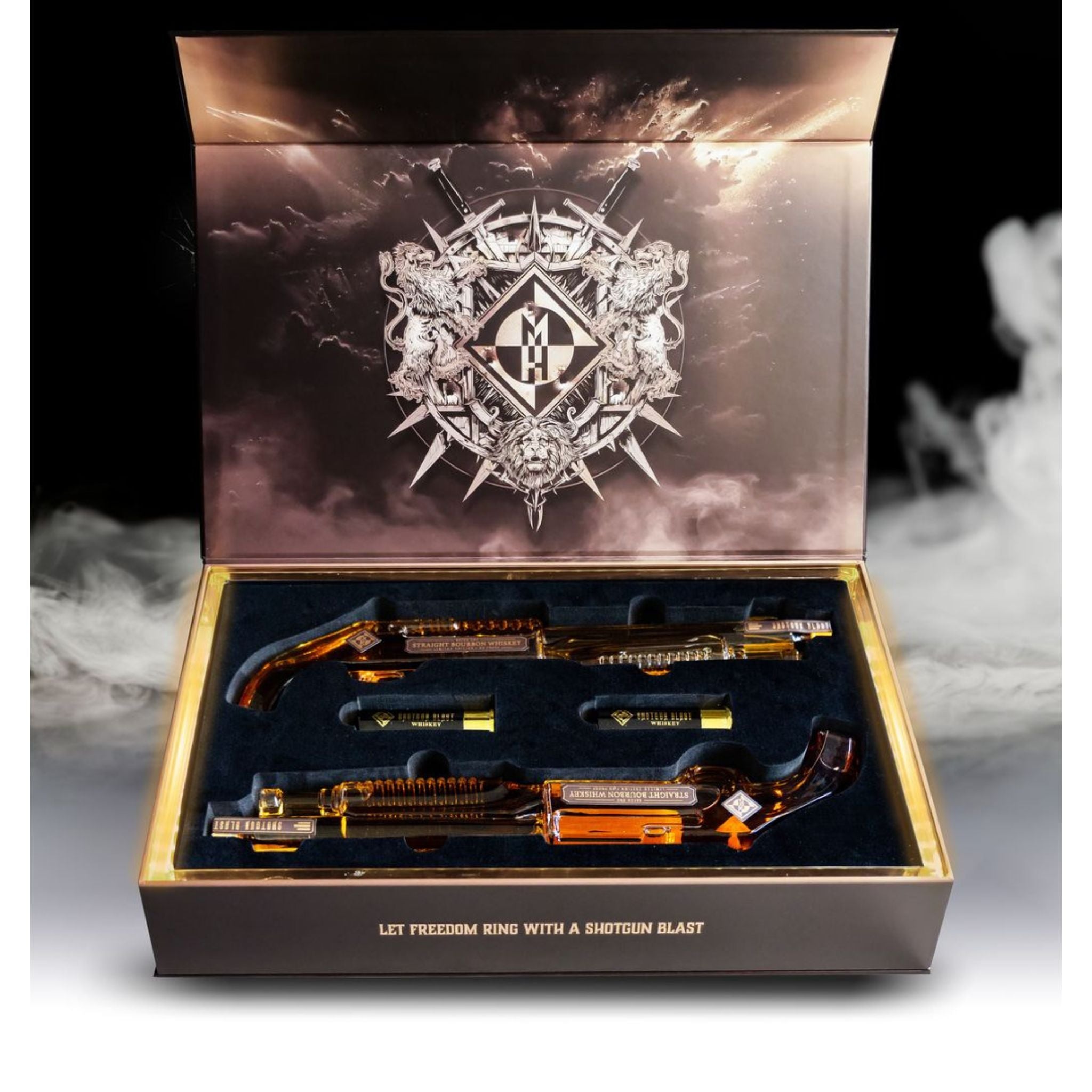 Machine Head Shotgun Blast Limited Edition Bourbon Whiskey 2-Pack