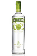 Smirnoff Twist of Green Apple Flavored Vodka 750ml