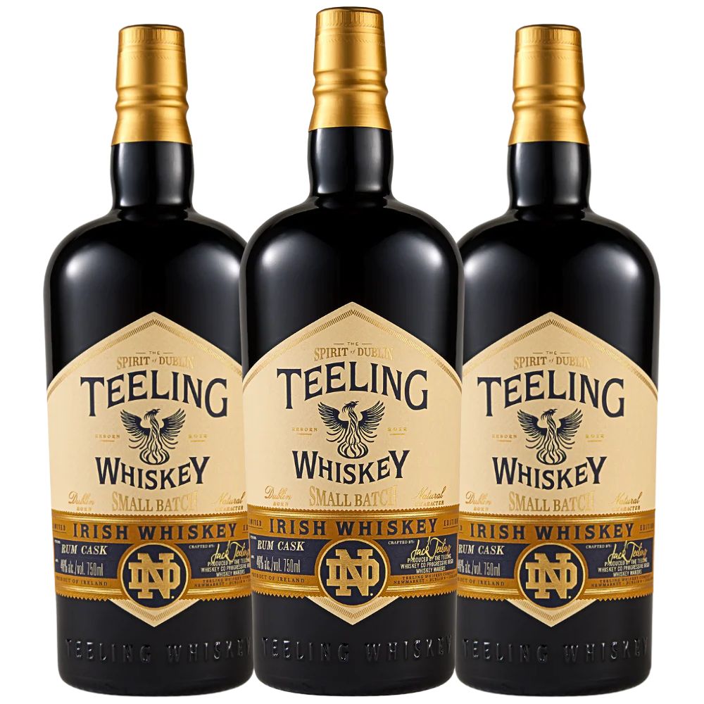 2025 The Teeling Whiskey Co. Notre Dame Edition Small Batch Whiskey 750ml