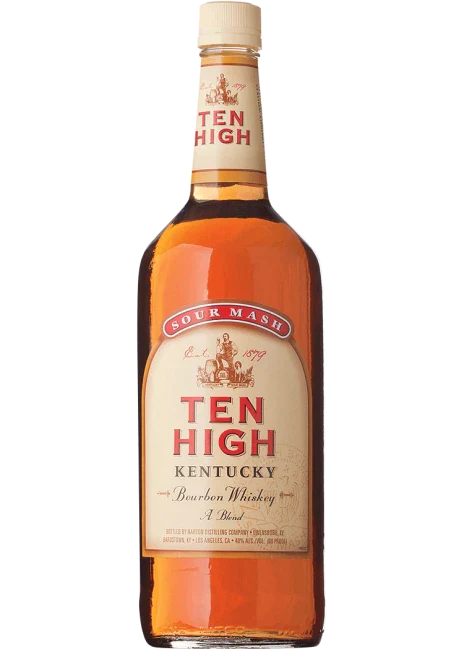Ten High Blended Bourbon Whisky 750ml