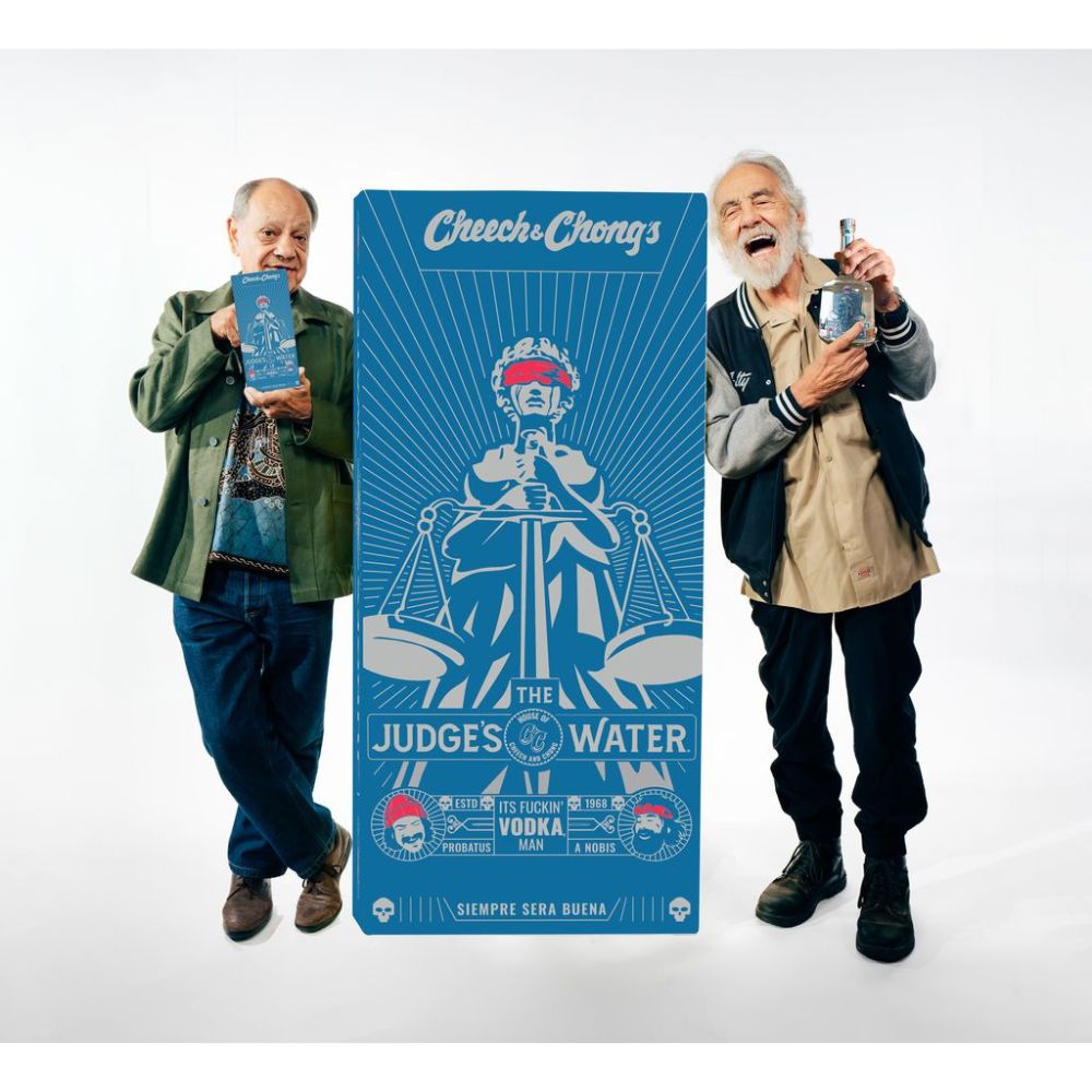 Cheech & Chong's 2nd Edition The Judge's Water Vodka 750ml