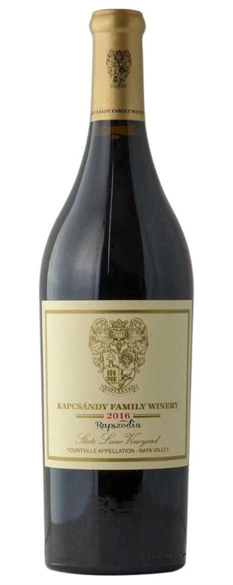 2017 Kapcsandy Family Winery State Lane Vineyard Grand-Vin Cabernet Sauvignon 750ml