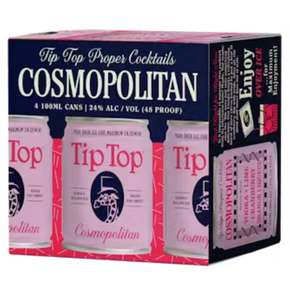 Tip Top Proper Cosmopolitan Cocktail 12-Pack