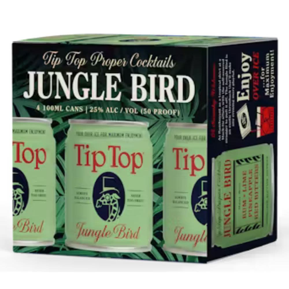 Tip Top Proper Jungle Bird Cocktail 4-Pack