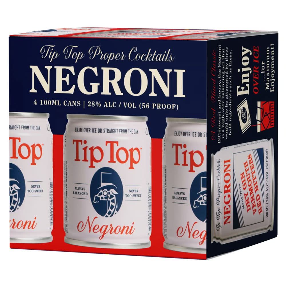 Tip Top Proper Negroni Cocktail 8-Pack