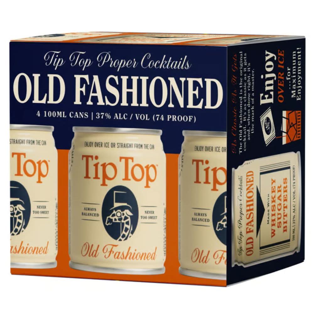 Tip Top Proper Old Fashioned Cocktail 8-Pack