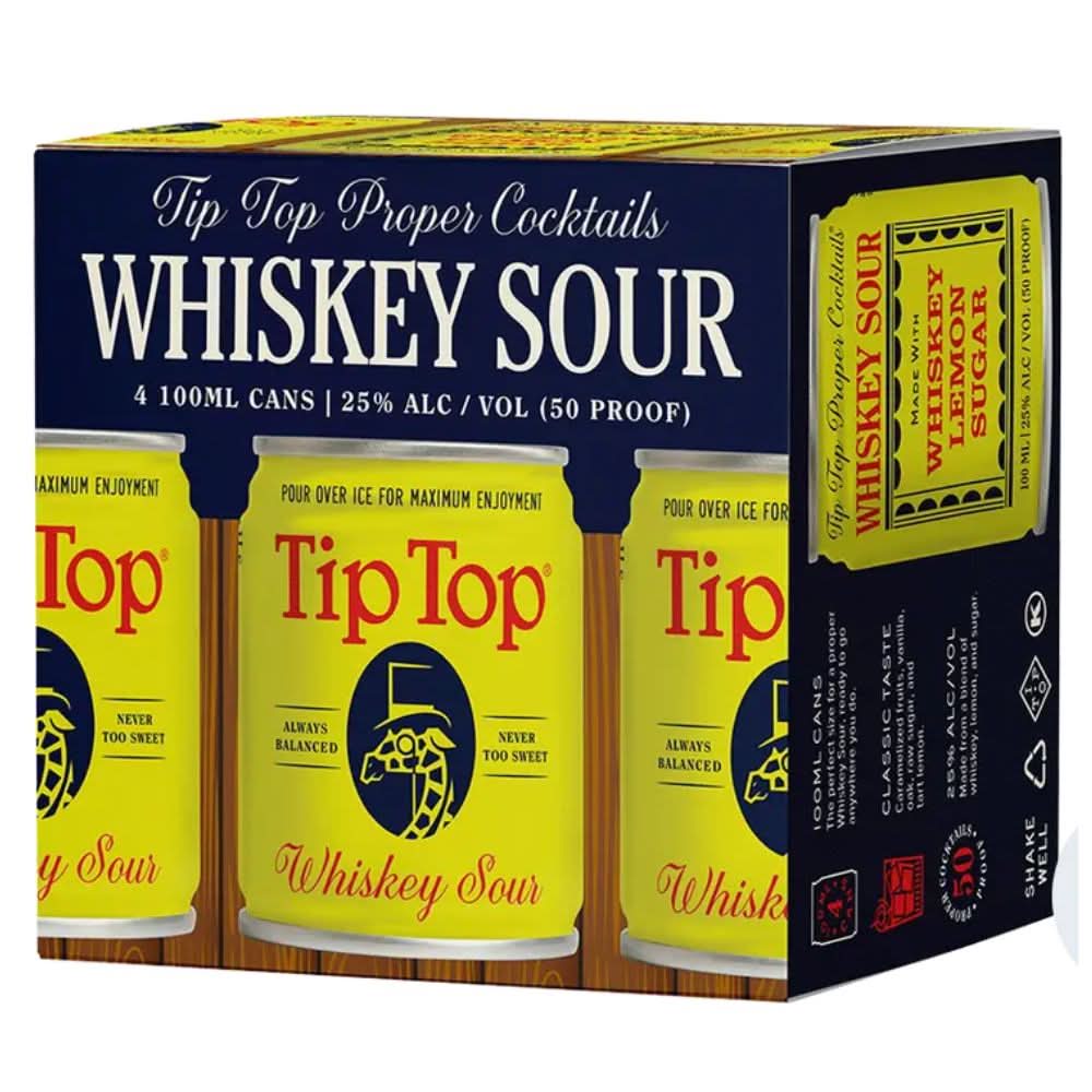 Tip Top Proper Whiskey Sour Cocktail 12-Pack