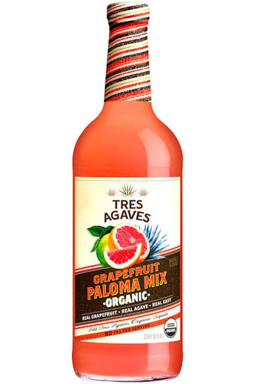 Tres Agaves Organic Grapefruit Paloma Mix 1Lt
