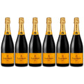 Veuve Clicquot Brut Yellow Label Champagne - 6 Pack