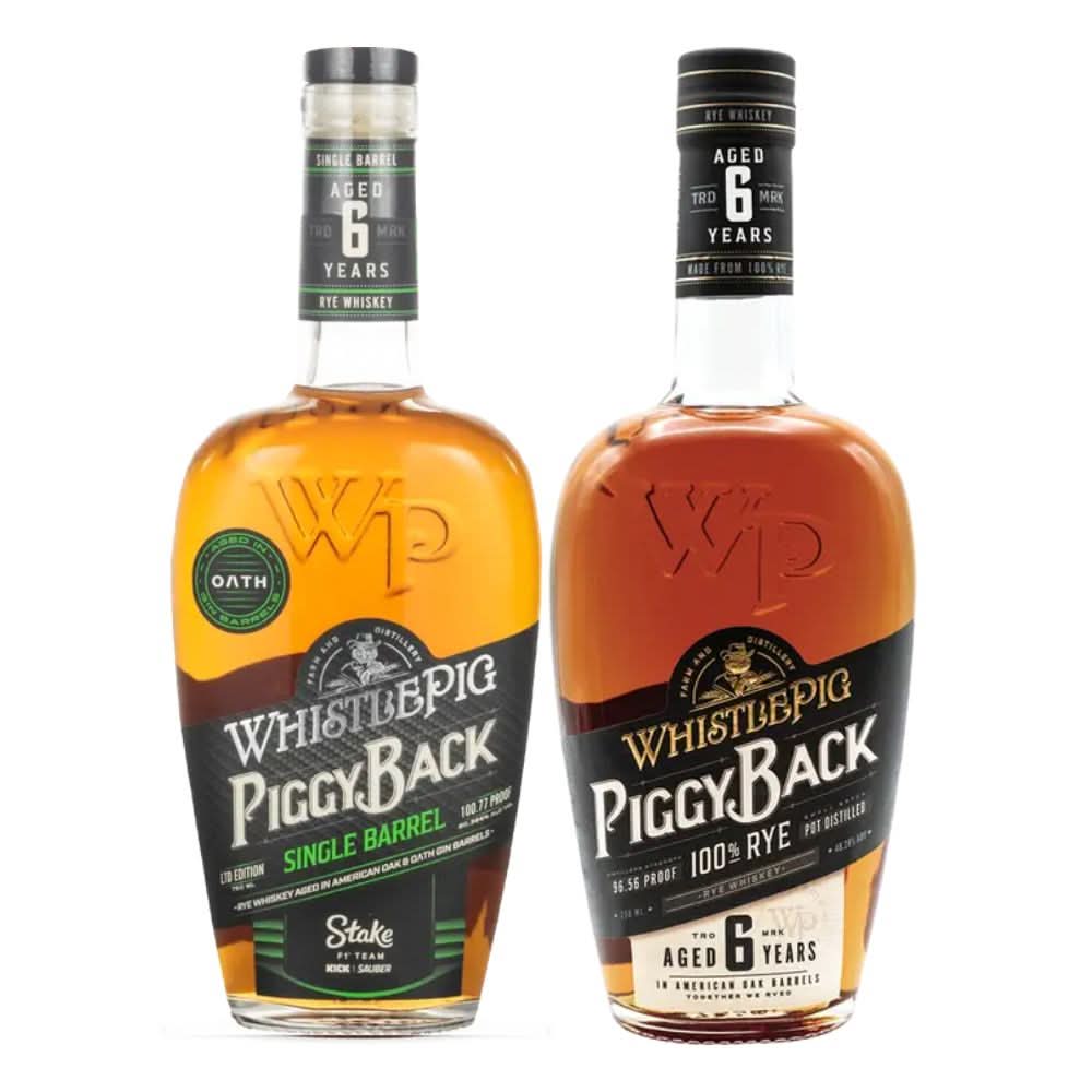 WhistlePig PiggyBack Stake F1 Team Kick Sauber X 6 Year Bundle 750ml