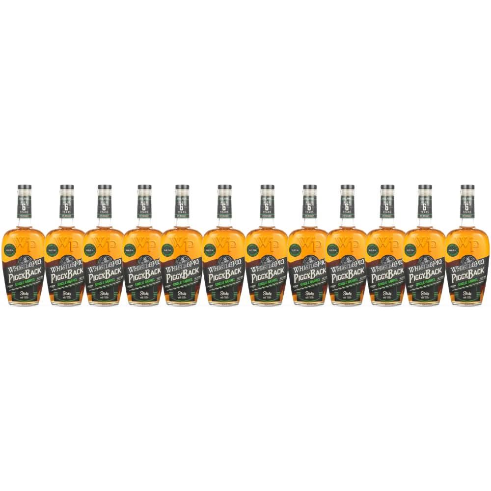 WhistlePig PiggyBack Stake F1 Team Kick Sauber 750ml Bundle 12 Pack