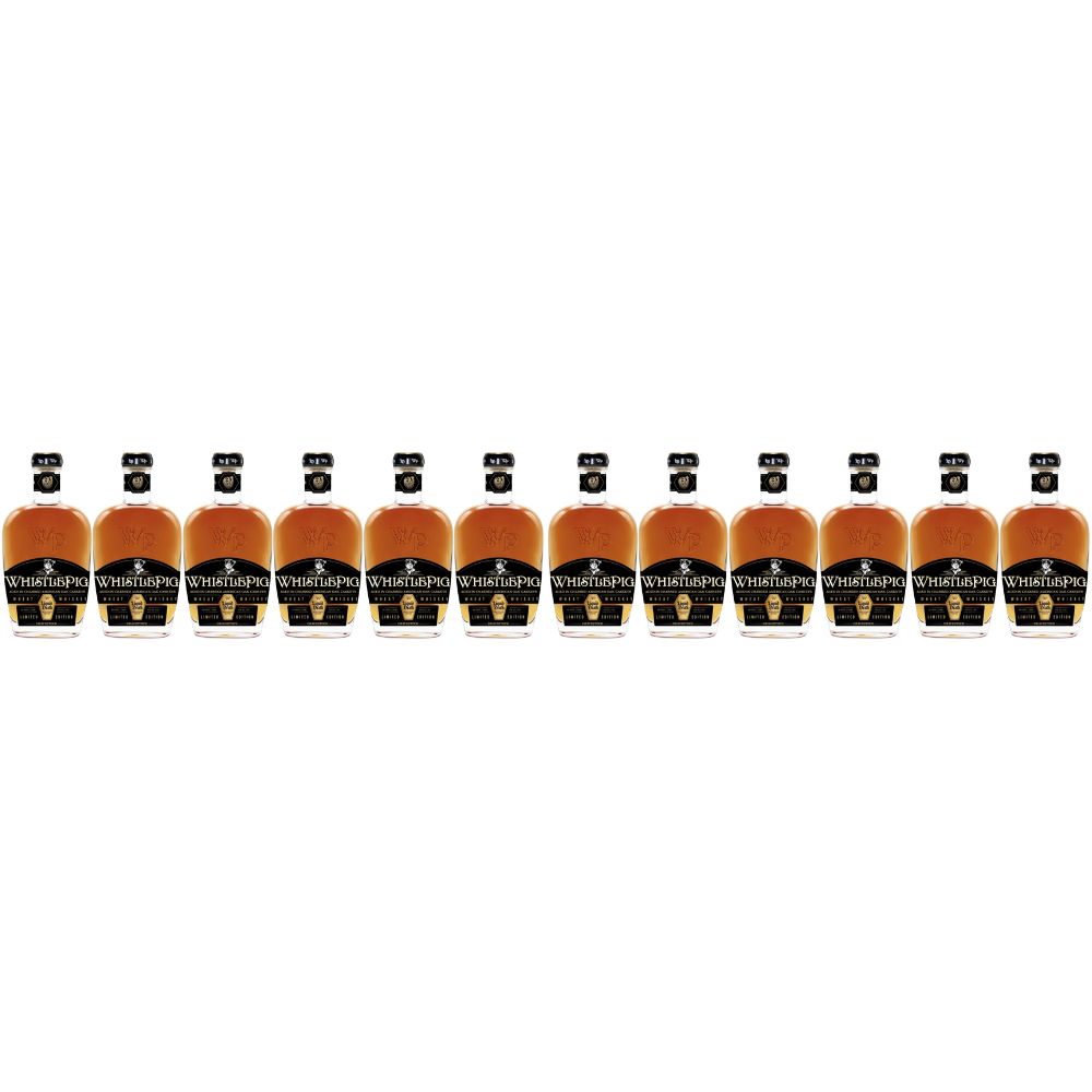 Whistlepig X Liquid Death Limited Edition Gravestock Wheat Whiskey 750ml Bundle 12-Pack